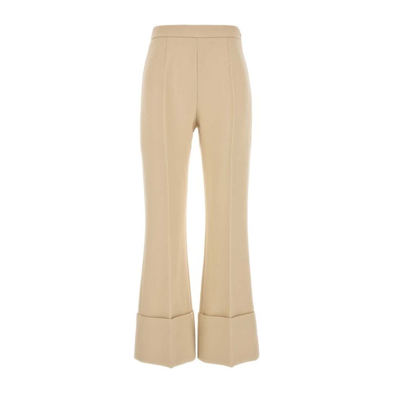 パンツ VALENTINO SS25 Cream wool pant (6B3RB64590V ET5)