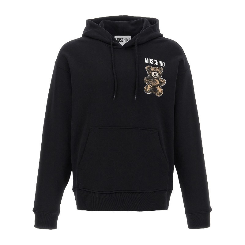 パーカー・フーディ Moschino SS25 'Teddy' print hoodie (V17030228 1555)