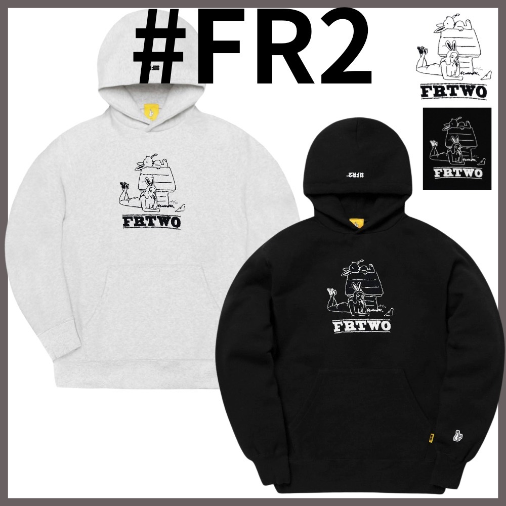 【＃FR2】FRTWO Embroidery Hoodie フーディ