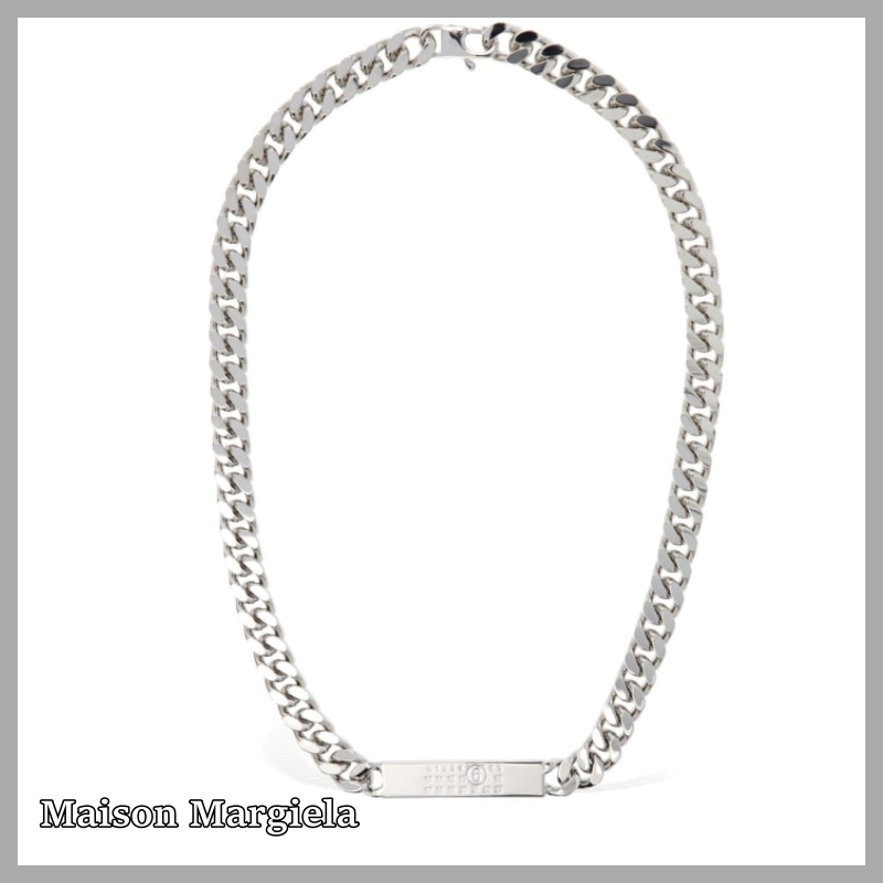 【MM6 Maison Margiela】シルバー Classic チェーンネックレス