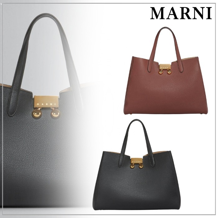 【永瀬廉さん着用】MARNIマルニ トートミディアムハンドバッグ