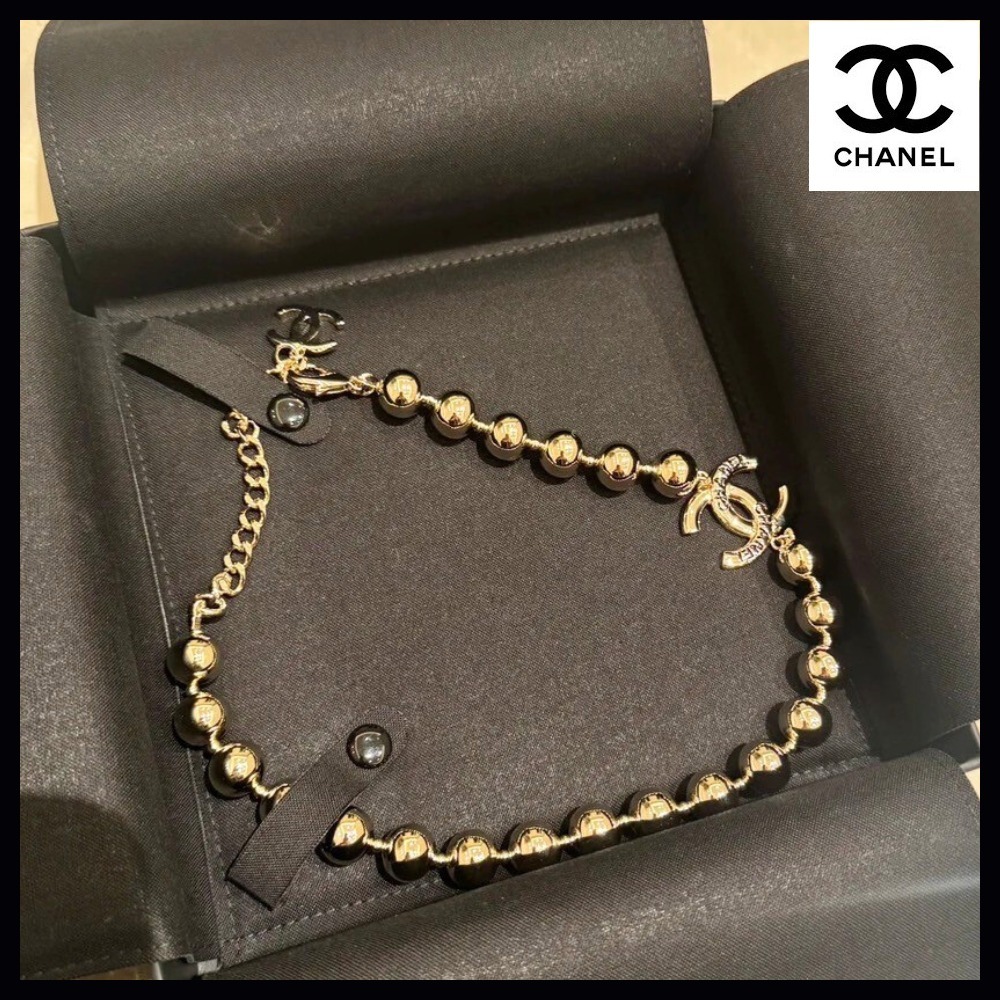 【ロゴが上品♪】CHANEL ネックレス