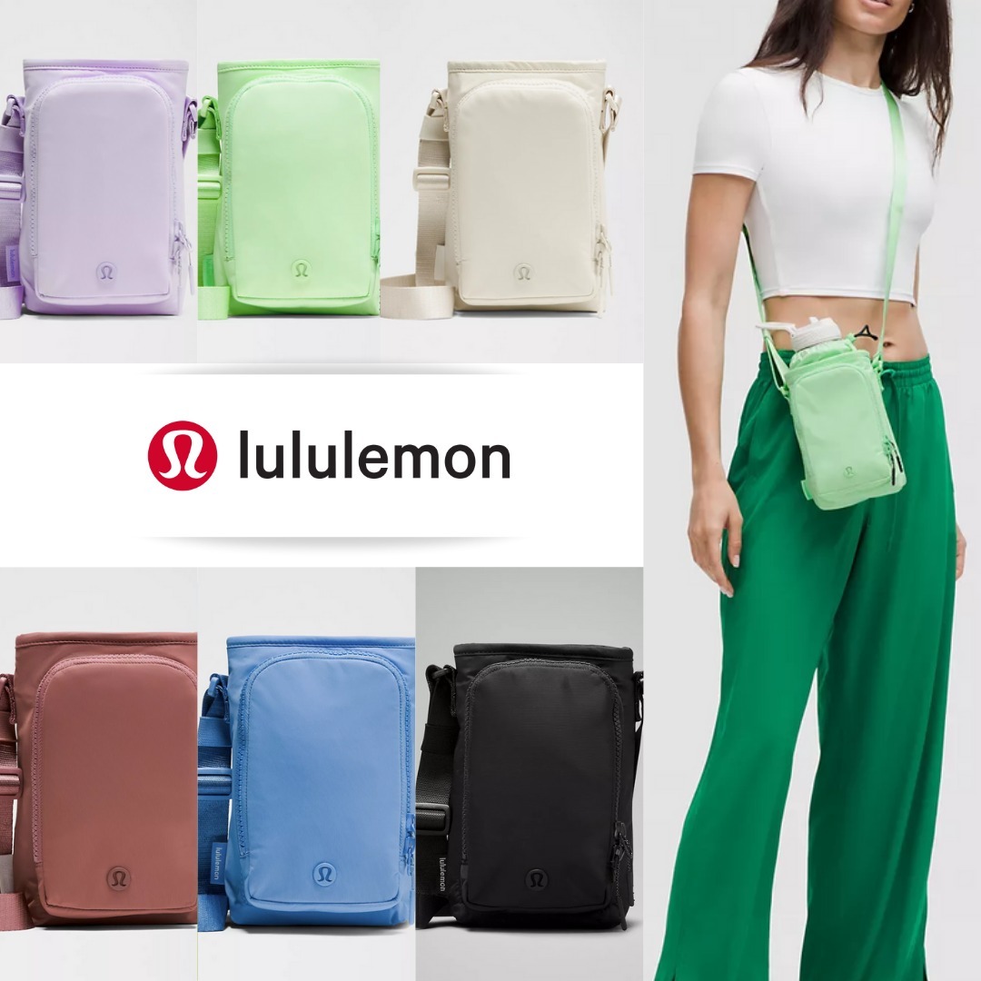 【lululemon】ユニセックス☆ボトル収納可能・ミニショルダー