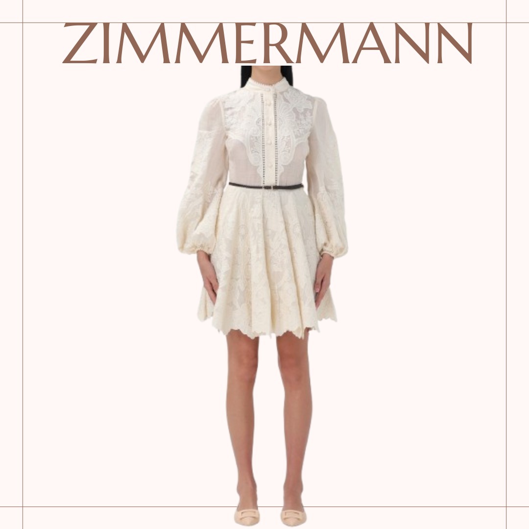 Zimmermann【春のおめかしに☆】Ottie フローラル ミニドレス