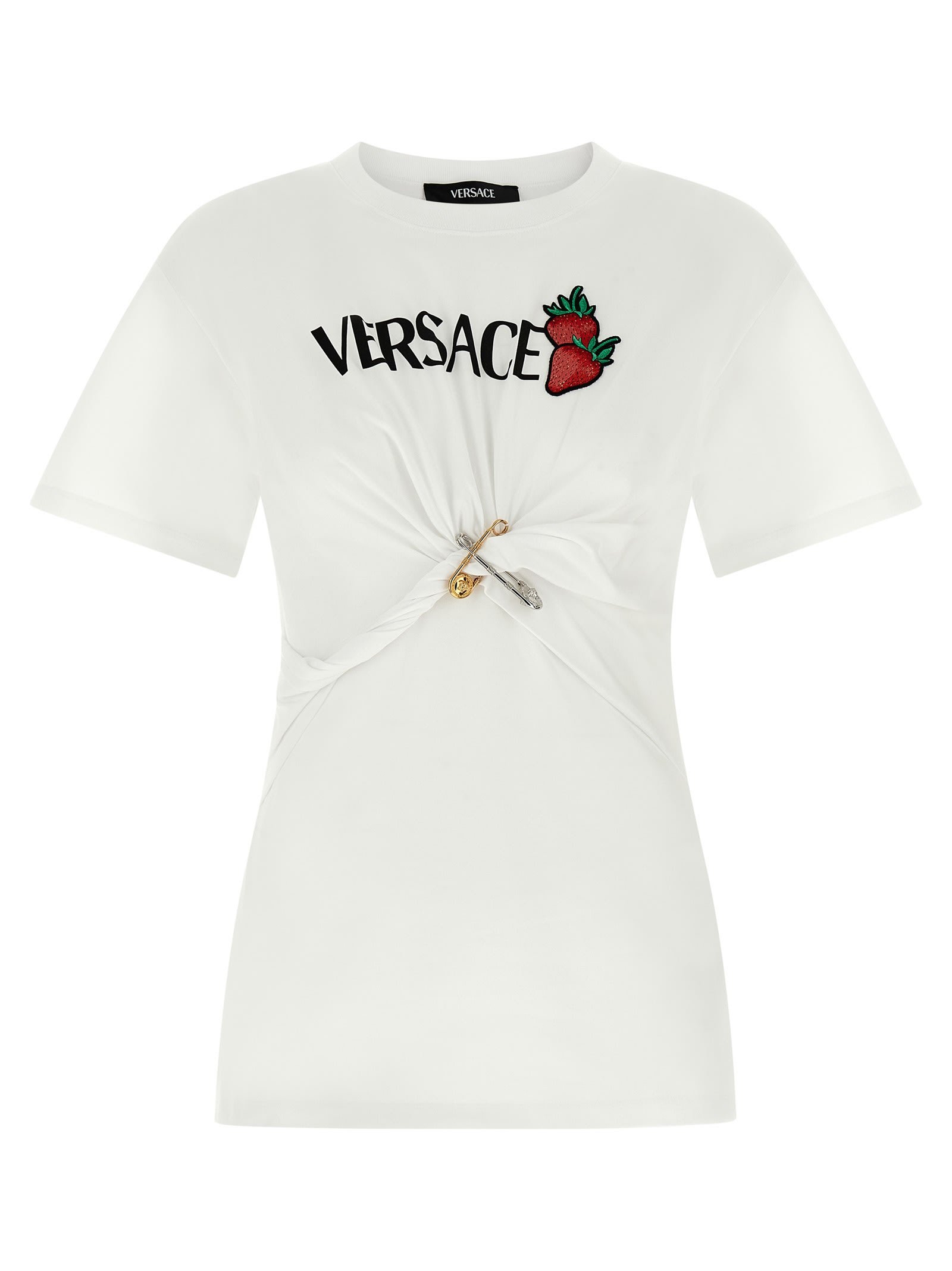 【送料&関税込】Versace strawberry T-shirt