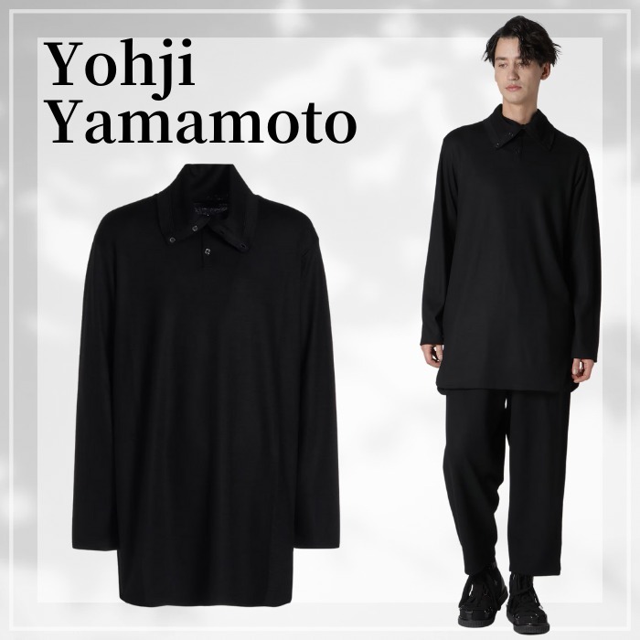 Yohji Yamamoto 2/48 TURTLE HENRY ウール タートルネック