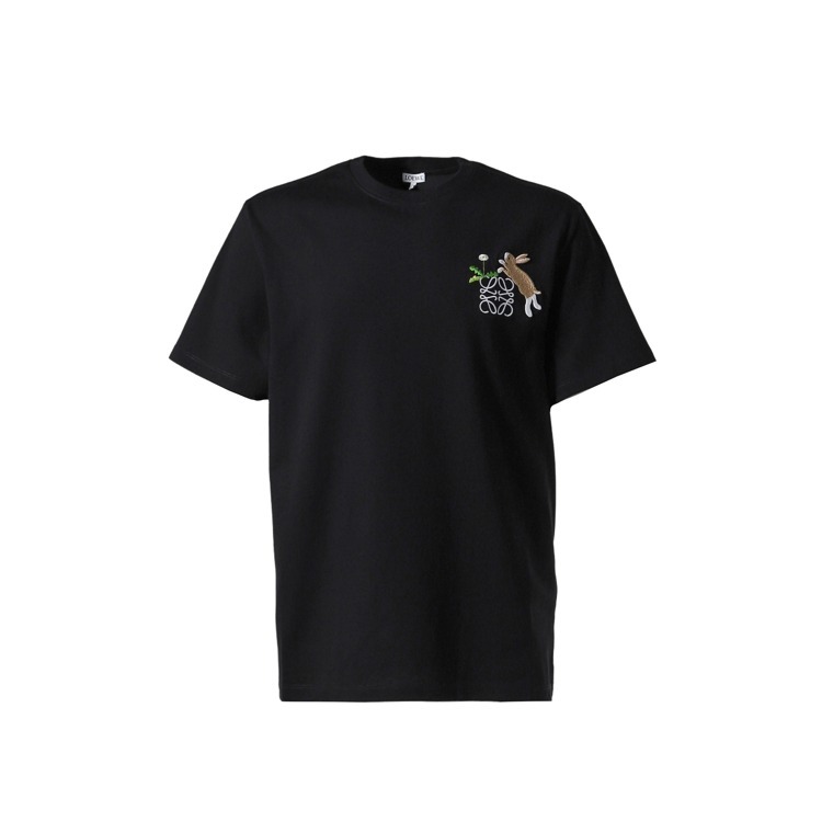【LOEWE】 要在庫確認 RELAXED FIT T-SHIRT /Tシャツ/ブラック