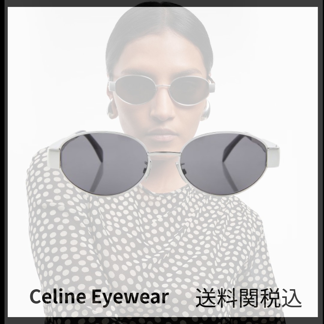 送料関税込★CELINE EYEWEAR★トリオンフオーバルサングラス