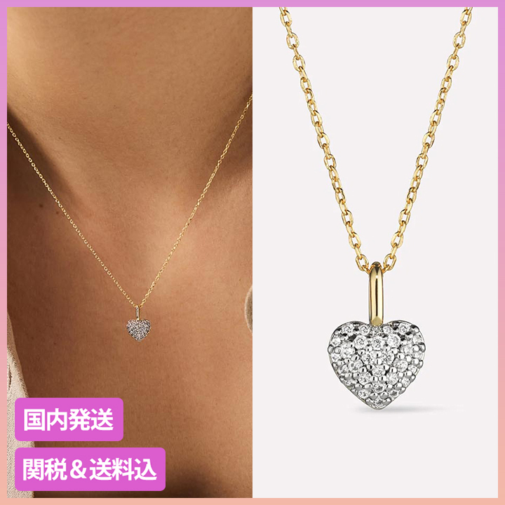 ana luisa ゴールド ハート ネックレス ELLERY