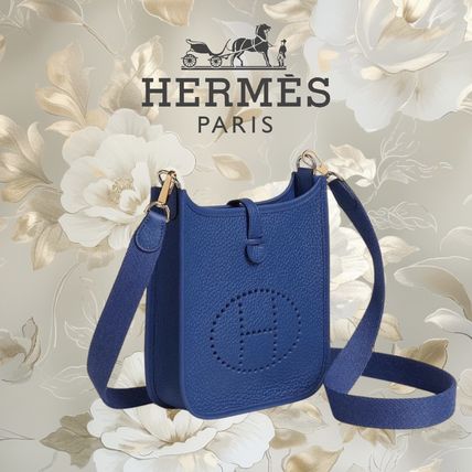 ブルー（青）系 HERMES Evelyne(エルメス エヴリン) ショルダー