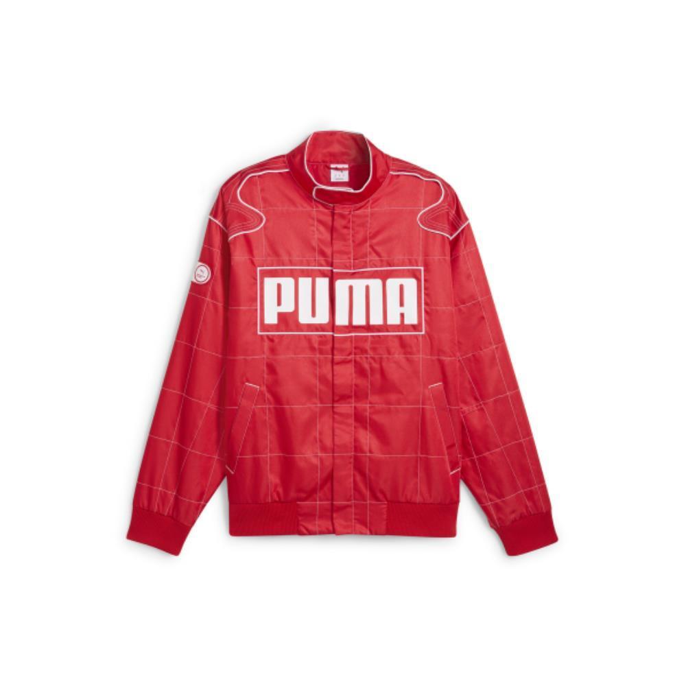 ★PUMA★ Archive Seasonal Relaxed Racer Jacket Red 62991411