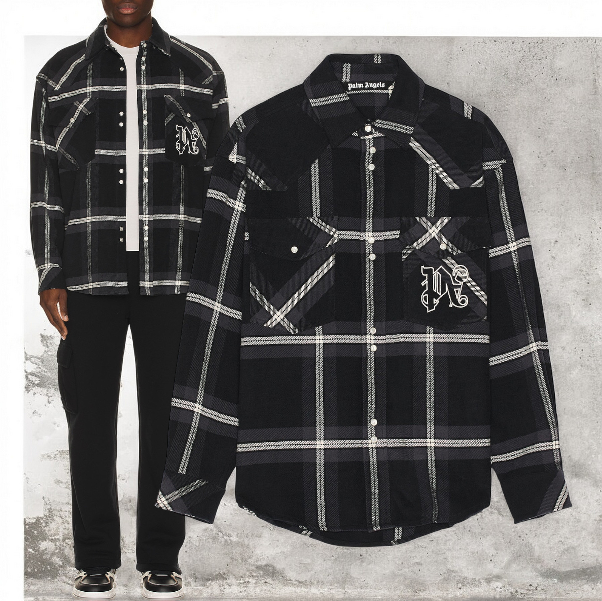 VIP【関税送料無料】希少 Versace Versace Milano denim shirt