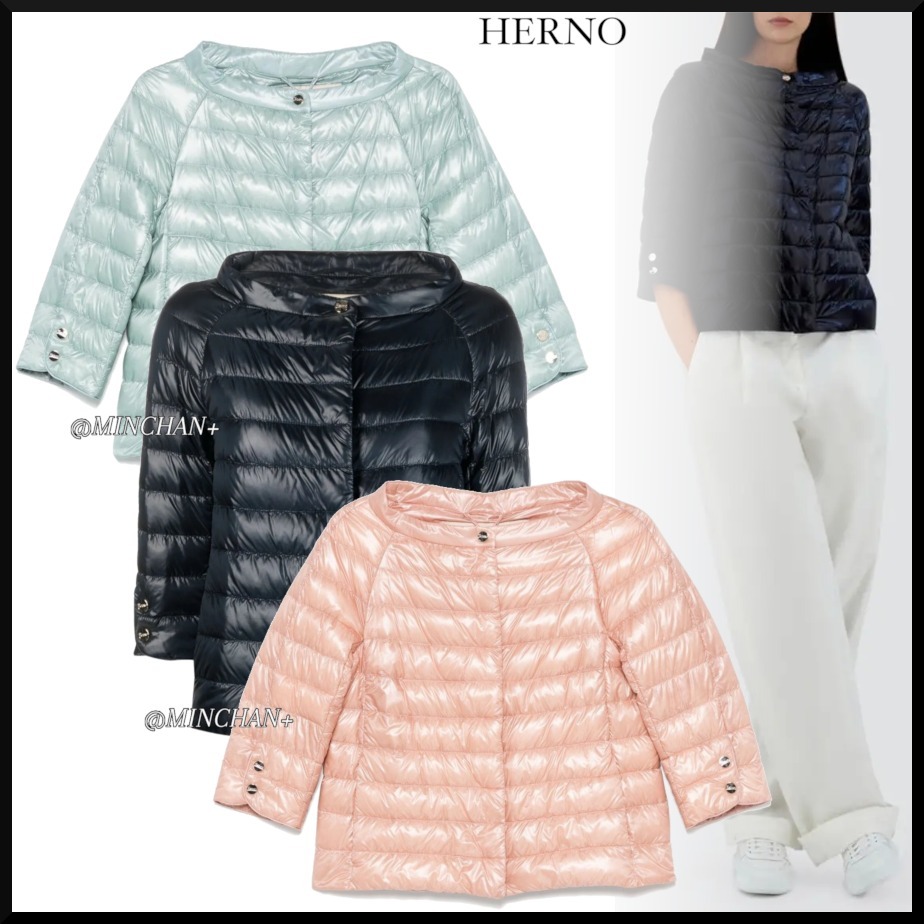 関税込み【HERNO】ELSA エルサ カウルネック ジャケット