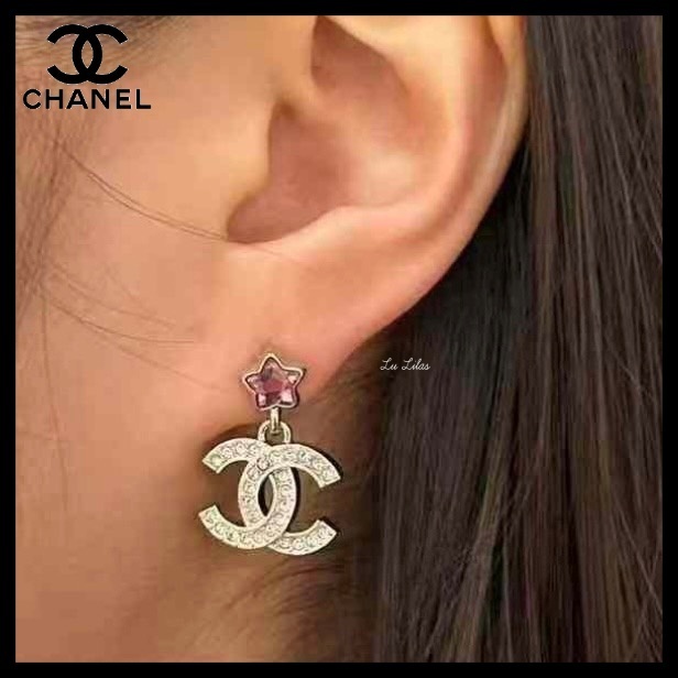 【星がかわいらしい☆CCマーク】CHANEL ピアス