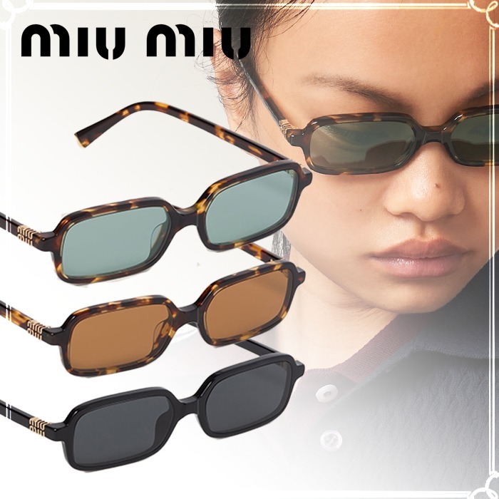《洗練された個性》【MiuMiu】リガード サングラス