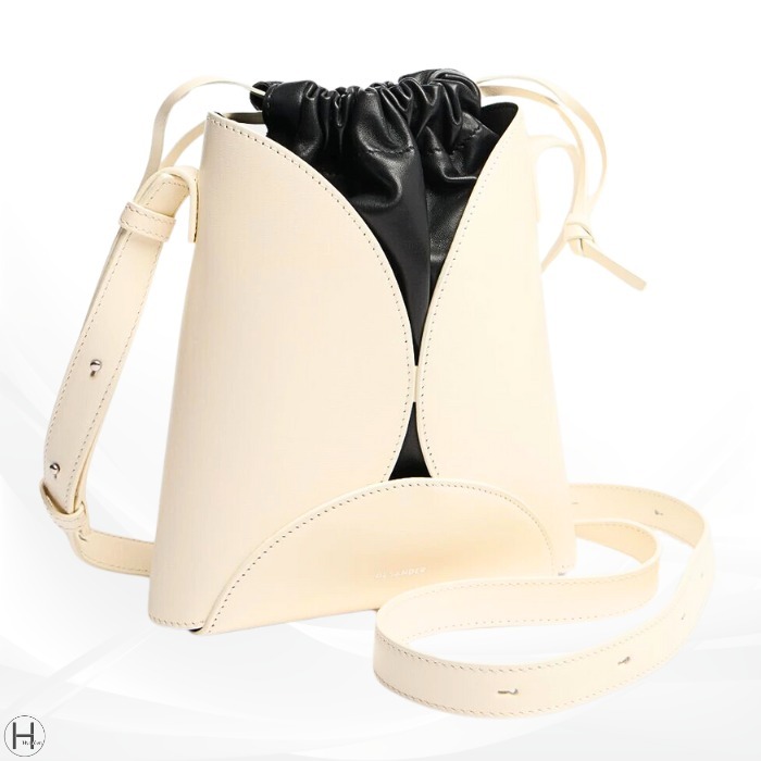 Jil Sander_Curve レザー製 スモール ショルダーバッグ