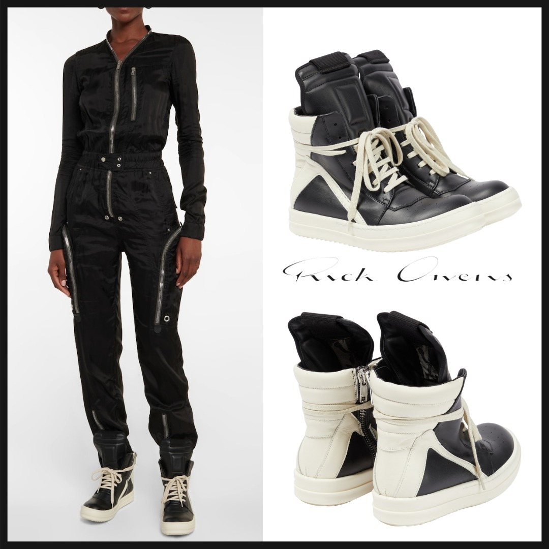 【RICK OWENS】Geobasket ハイトップスニーカー
