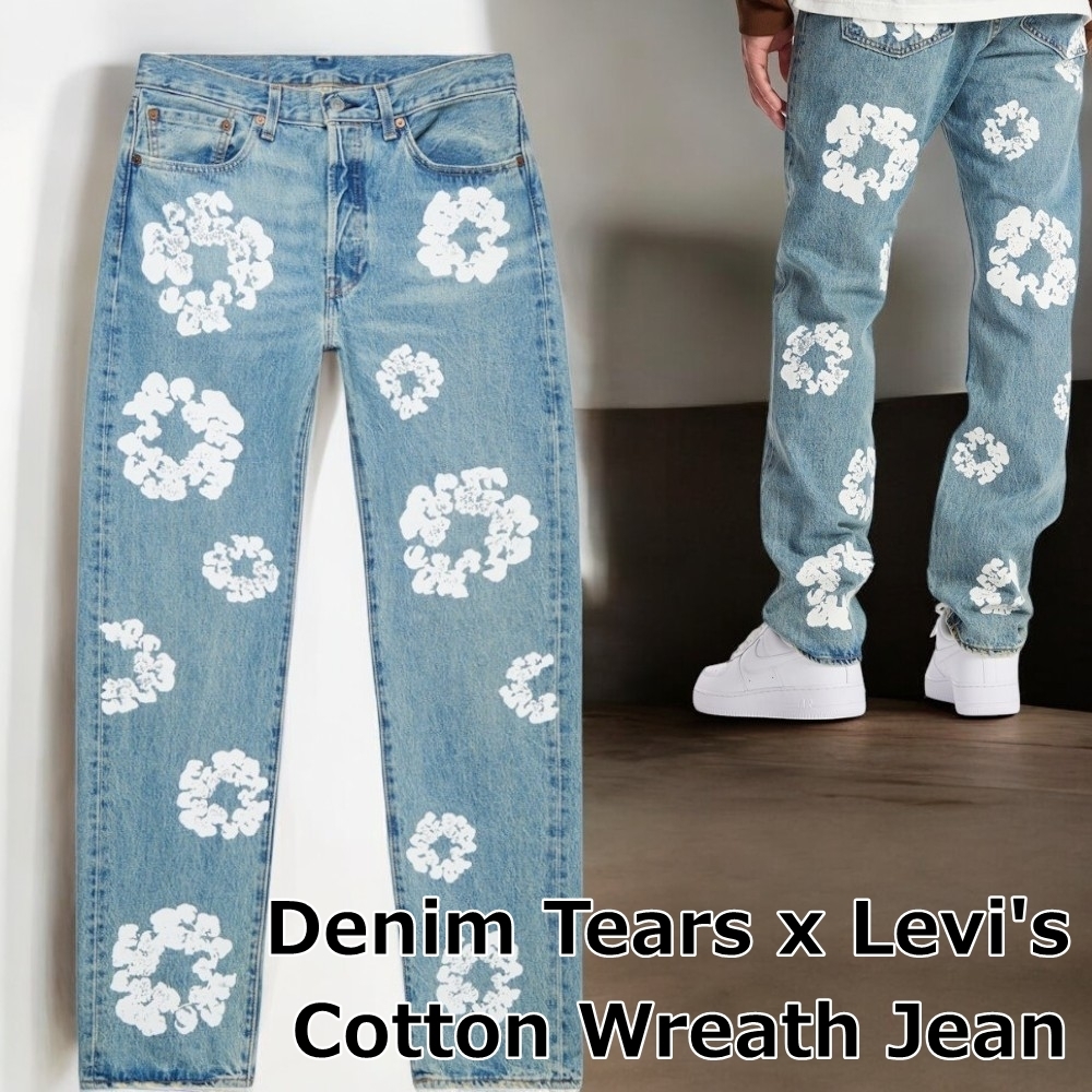 【Denim Tears x Levi's】Cotton Wreath Jean