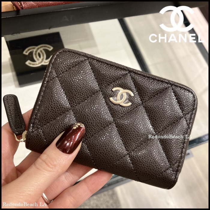 【ダークチョコレート風】CHANEL★コインケース★国内入手困難