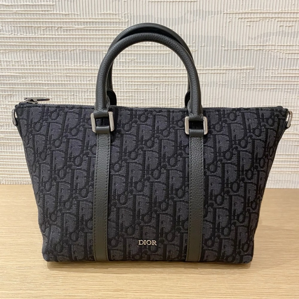 スタイルUP☆【DIOR】Weekender25 バッグ オブリークジャカード