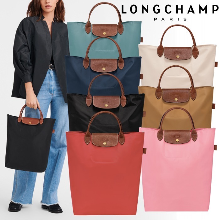 国内【 Longchamp】ル プリアージュ M ショッピングバッグ