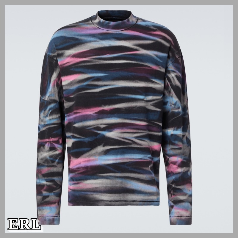 【ERL】 Tie-dye cotton jersey T-shirt（送料込み）