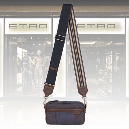 ネイビー（紺）系 ETRO(エトロ) ショルダーバッグ(メンズ