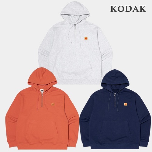 ☆KODAK☆ハーフジップアップ フーディー