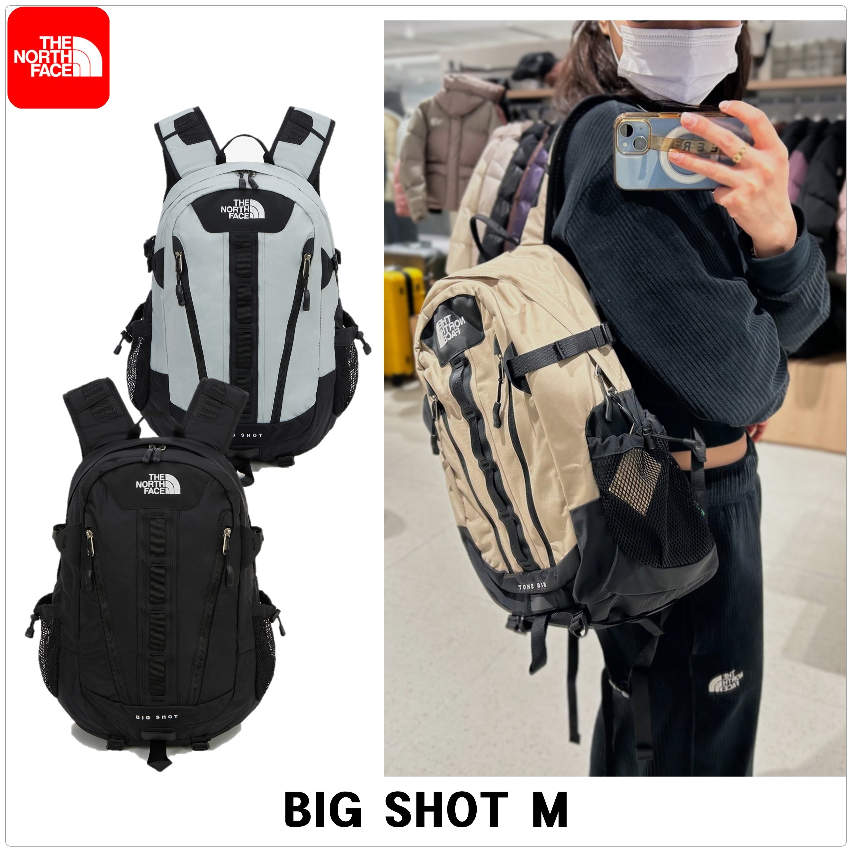 [ノースフェイス] BIG SHOT M バックパック★新作・25SS★人気★