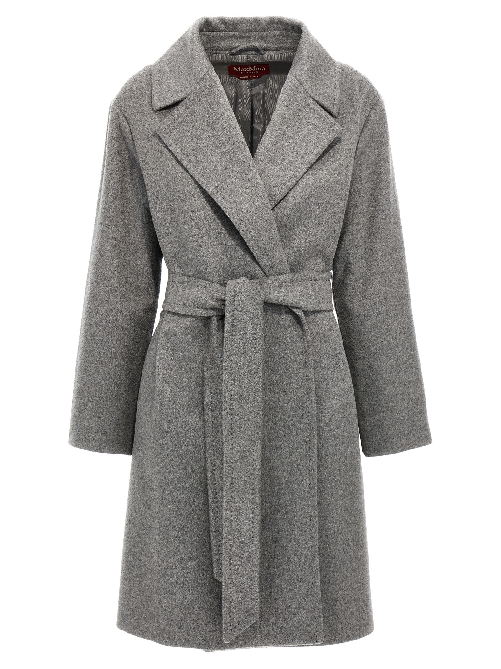 コート MAX MARA STUDIO 'Pazzo' coat Gray PAZZO