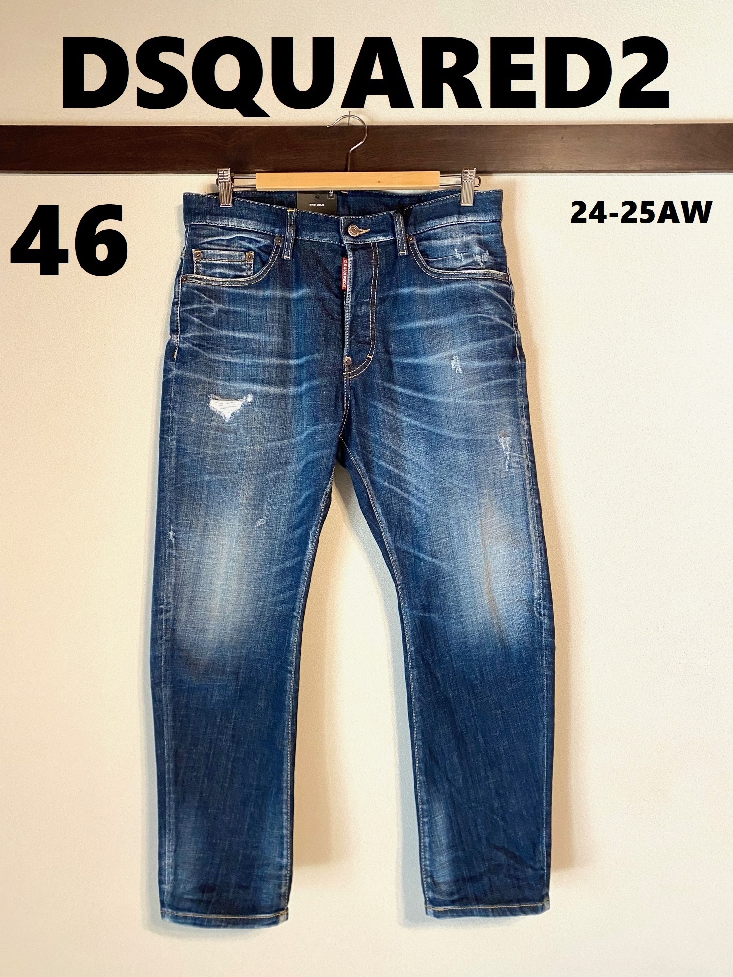 24-25AW【国内在庫】Dsquared2 BRO JEANS ジーンズ デニム 46