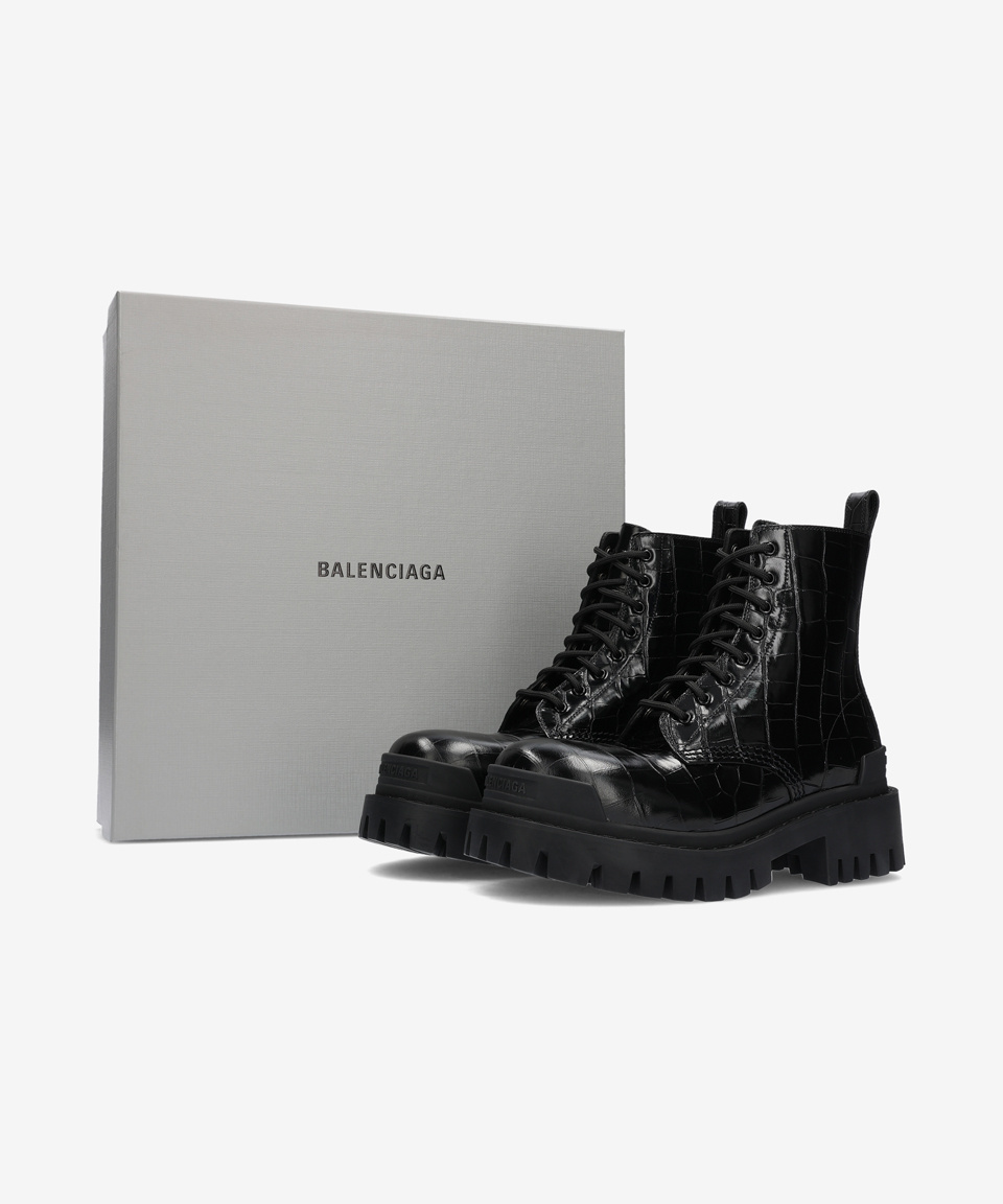 《BALENCIAGA》 ストライク ブーツ