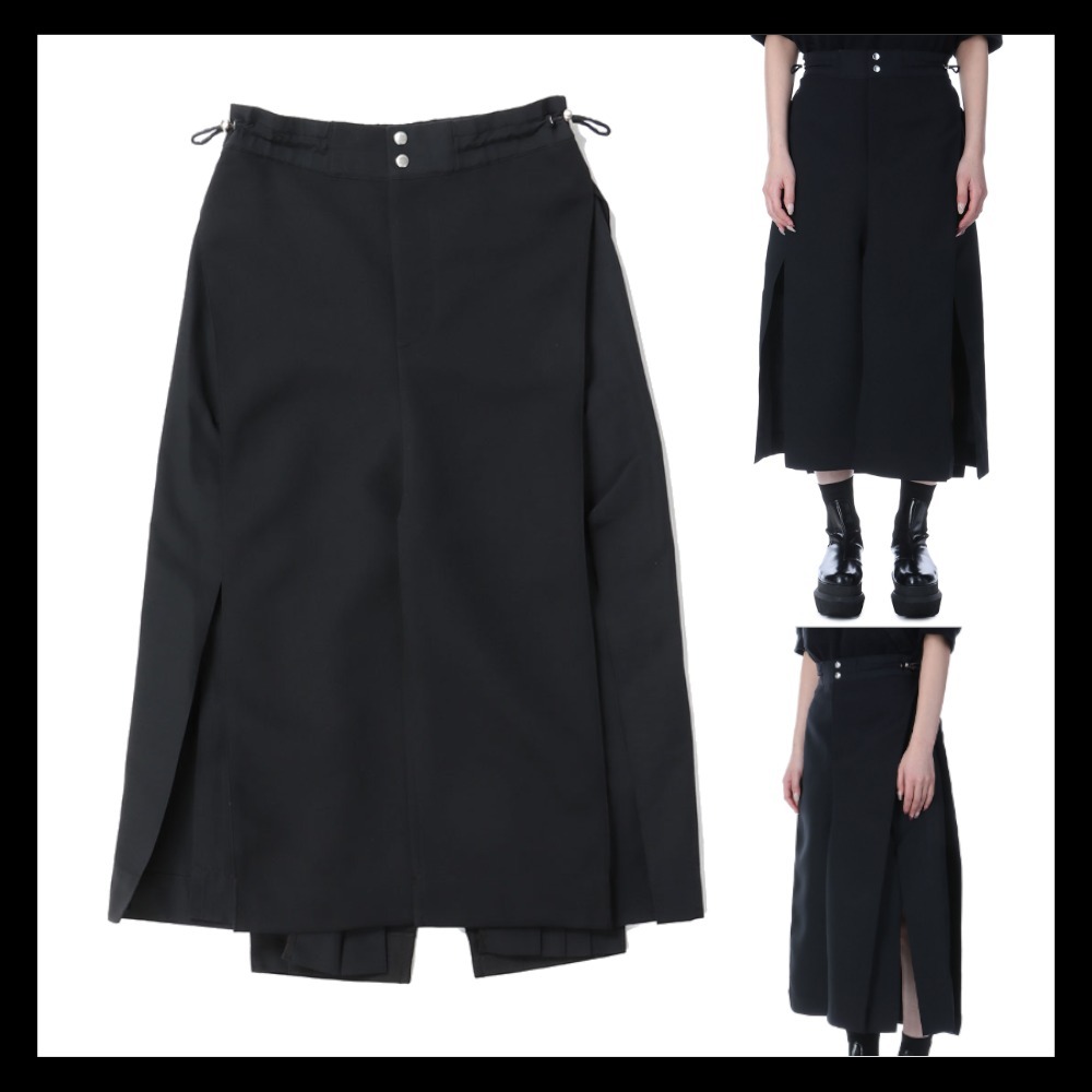 【sacai】Matelasse Twill Mix Skirt