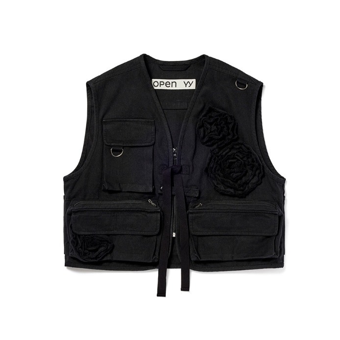 ベスト・ジレ TheOpen Product APPLIQUE CARGO VEST 5BNY198 TheOpen Product APPLIQUE CARGO VEST 5BNY198 (OPEN YY_TheOpen