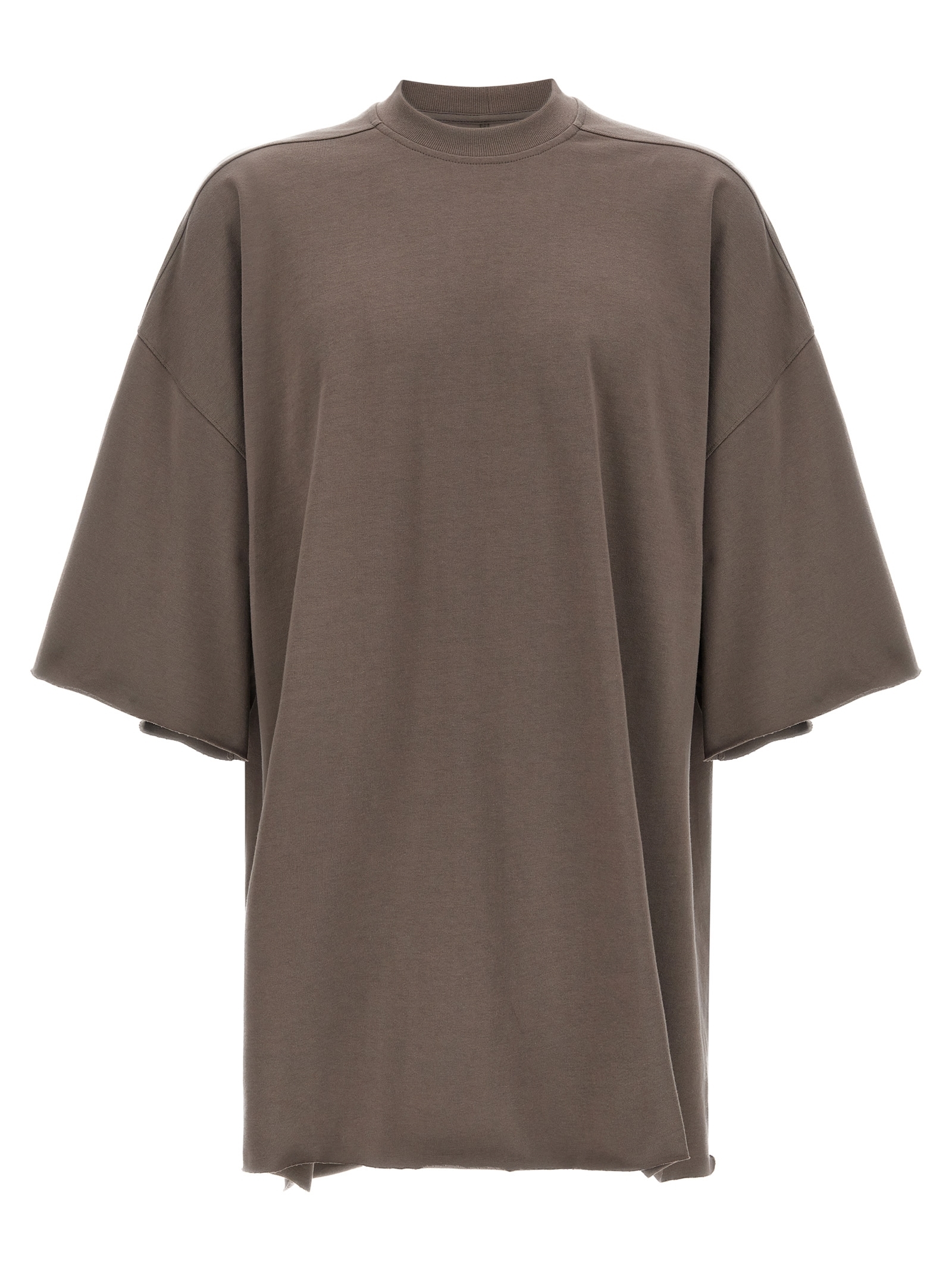 Tシャツ・カットソー RICK OWENS ' T' T-shirt Gray RU01E5283BA
