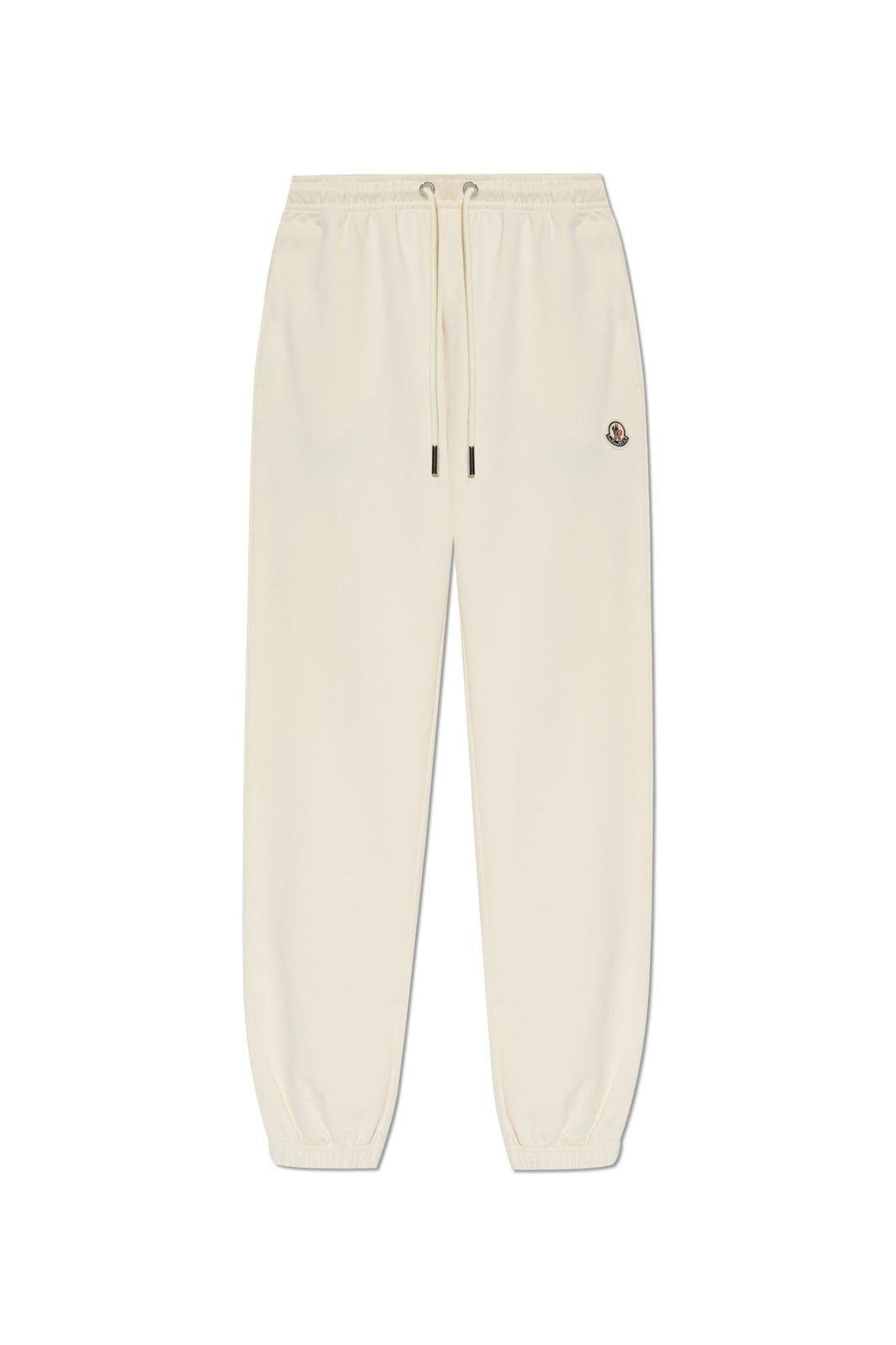 【送料&関税込】Moncler Logo Patch Drawstring Sweatpants