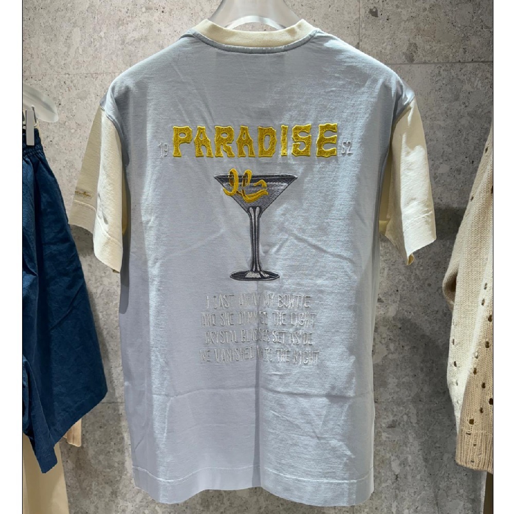 【GIVENCHY】25SS マティーニパッチ HGエンブロイダリー Tシャツ