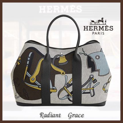 【定番♪】HERMES ガーデンパーティー 49 ボヤージュ バッグ バッグ 《ガーデン・パーティ》 49 ヴォヤージュ | Hermès