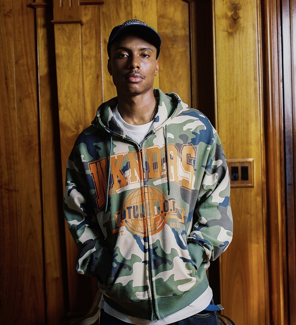 パーカー・フーディ WKNDRS HOF ZIPUP HOODIE CAMO WS2402HZ02CM