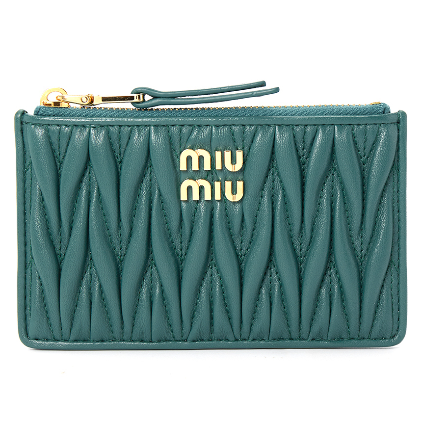 《MIU MIU》 ロゴ カード ウォレット