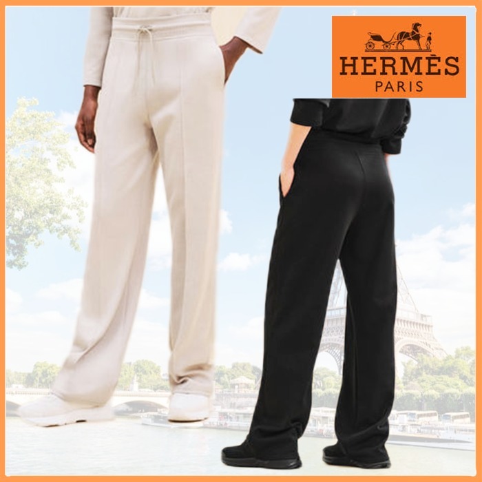 【着心地抜群】 HERMES★パンツ《Pantalon fluide》