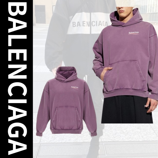 25春夏新作【BALENCIAGA】ロゴパーカー