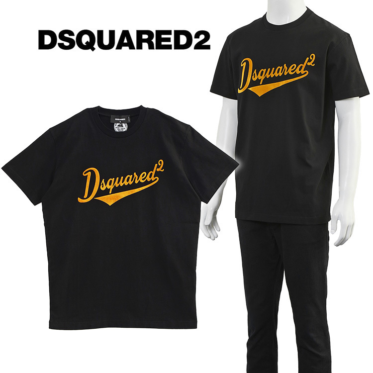 DSQUARED2 Tシャツ Velvet Logo S74GD1394-D20020-900
