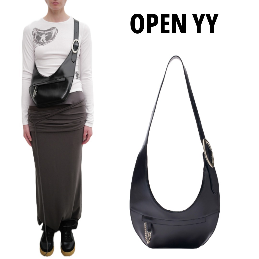 早い者勝ち★OPEN YY★CURVE CROSSBODY BAG クロスバッグ黒