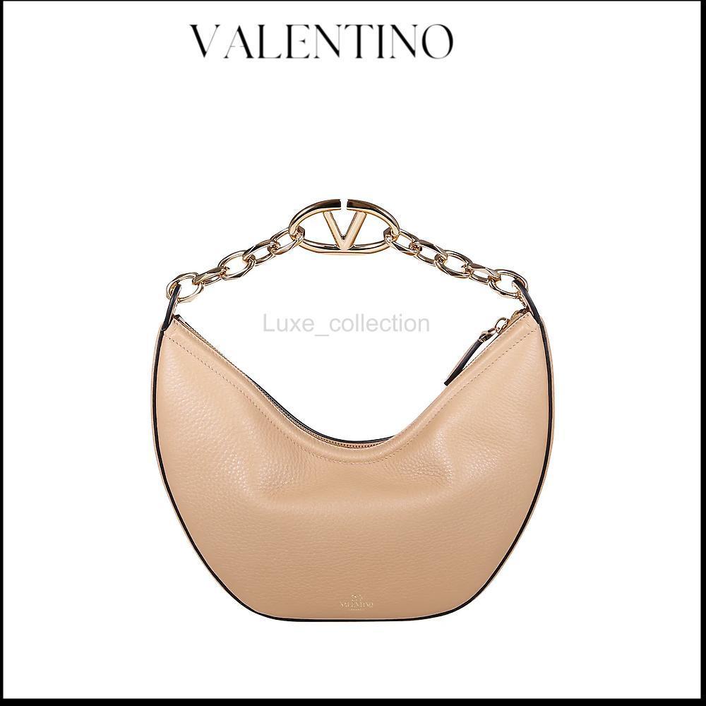 【Valentino】新作☆ Vロゴ ムーン スモール ショルダー バッグ