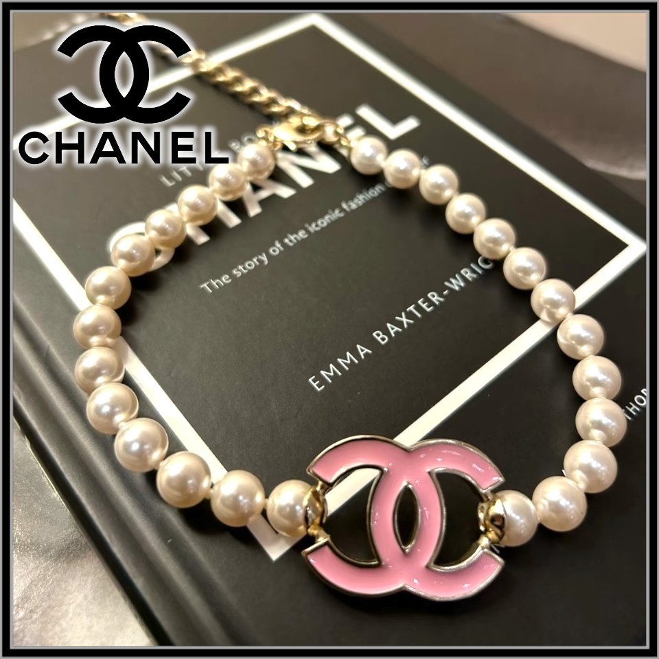 パールが美しく輝く♪【CHANEL】ネックレス