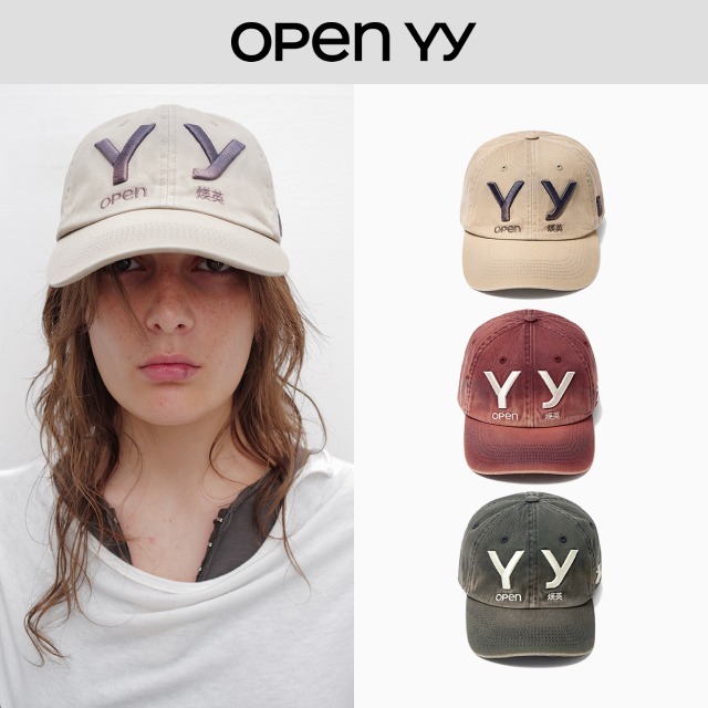 【OPEN YY】YY GRADIENT BALL CAP (3COLORS)
