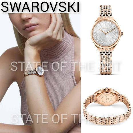 【SWAROVSKI】Attract クリスタル スイス製 腕時計