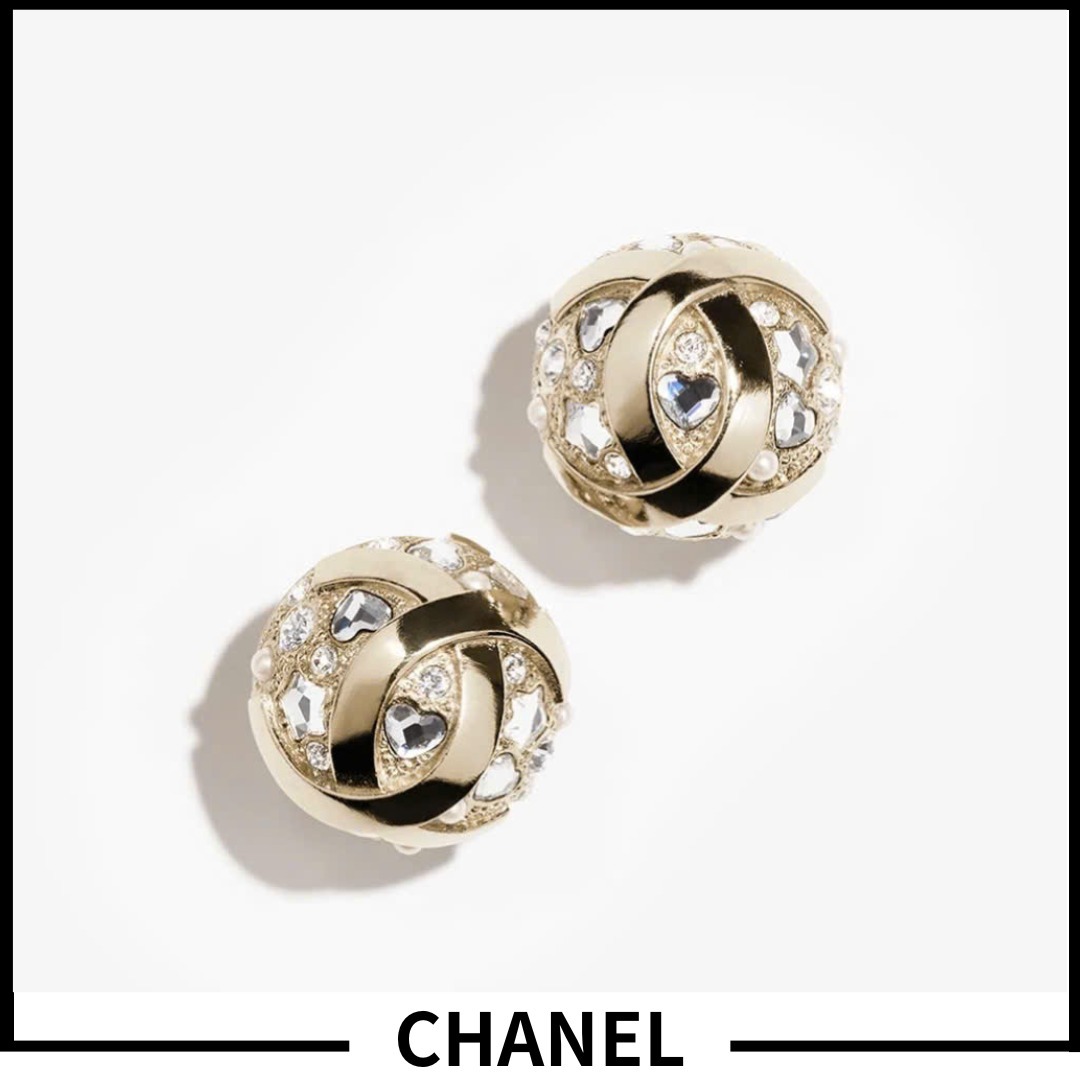 すぐ届く/上品に煌めく☆】CHANEL ピアス