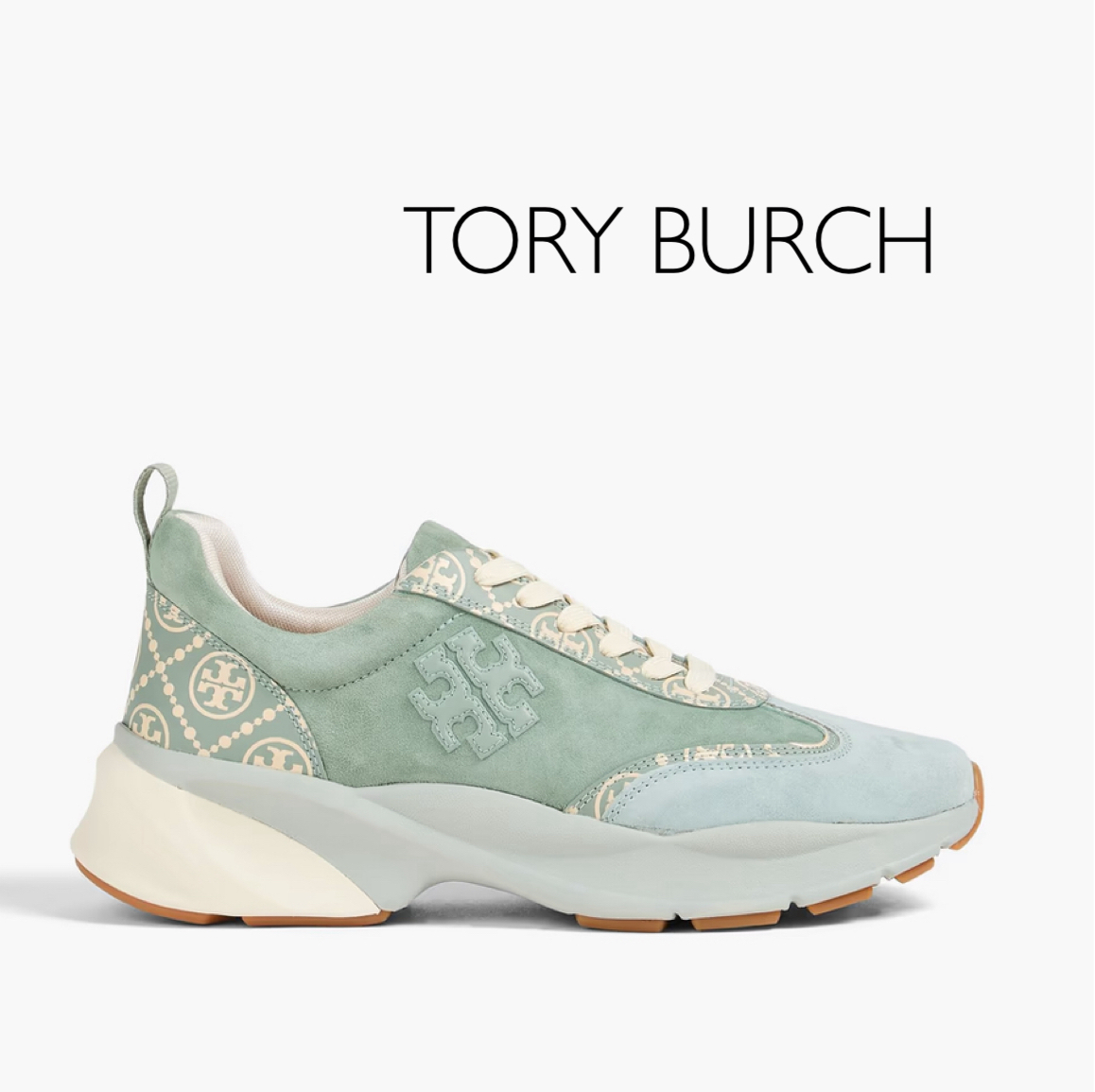 ロゴ★スエード★スニーカー★ TORY BURCH